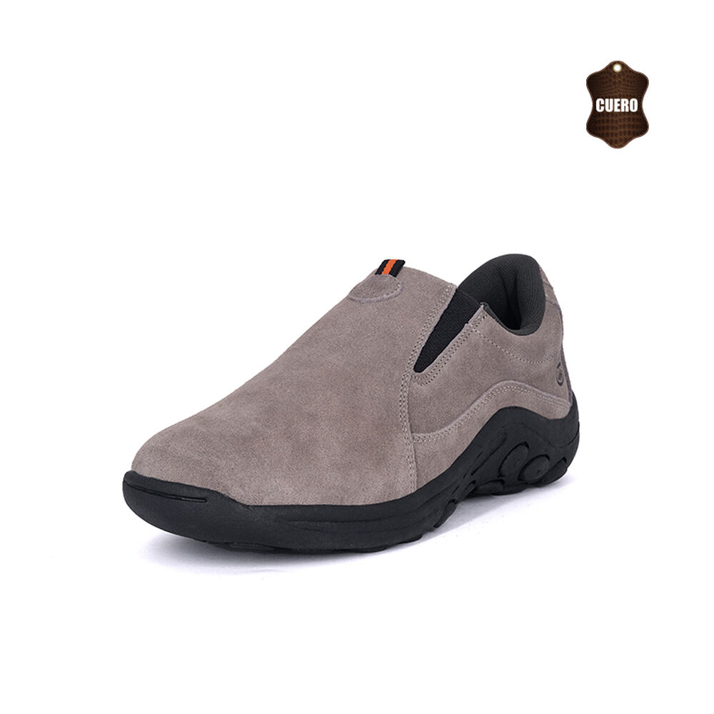 Zapato De Cuero Casual Grandidieri Gris London Adixt image number 0.0