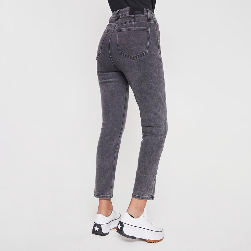 Jeans Mujer Tiro Alto Super Skinny Rolly Go image number 2.0