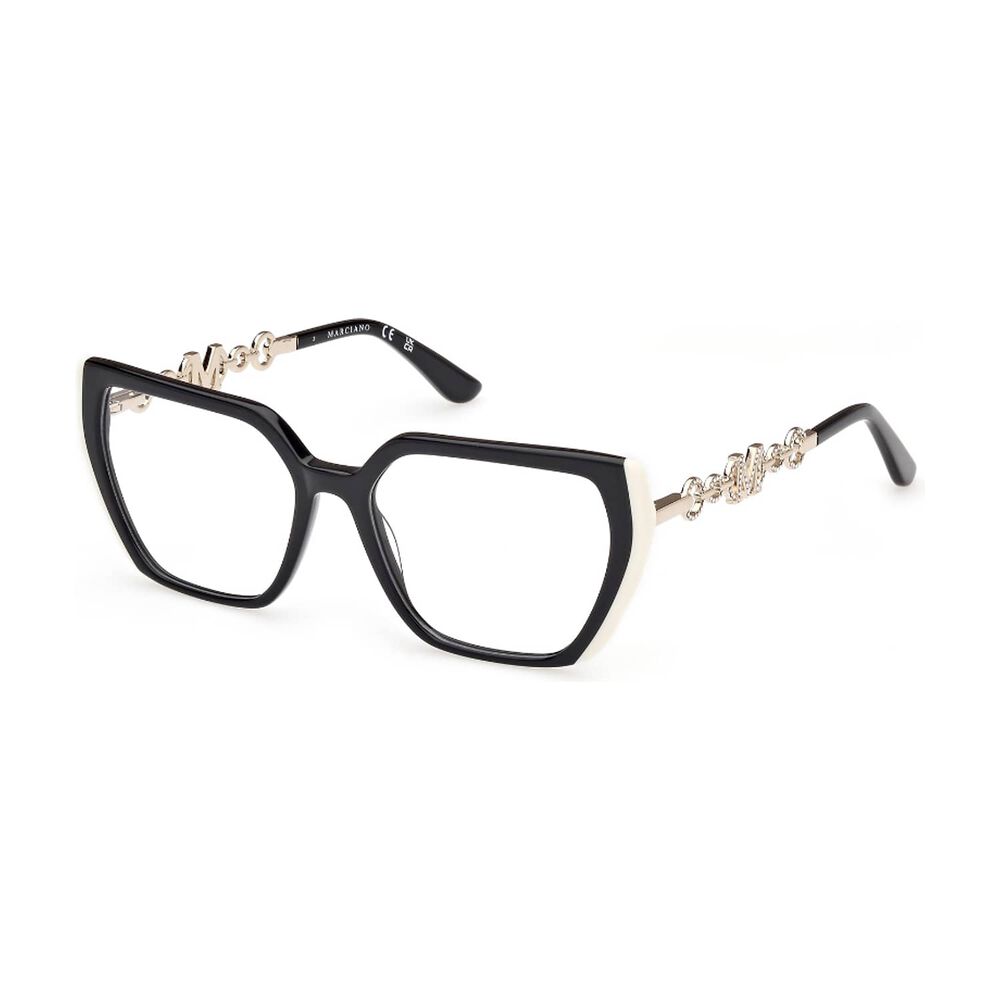 Lentes &Oacute;pticos Negro Brillante Guess By Marciano image number 1.0