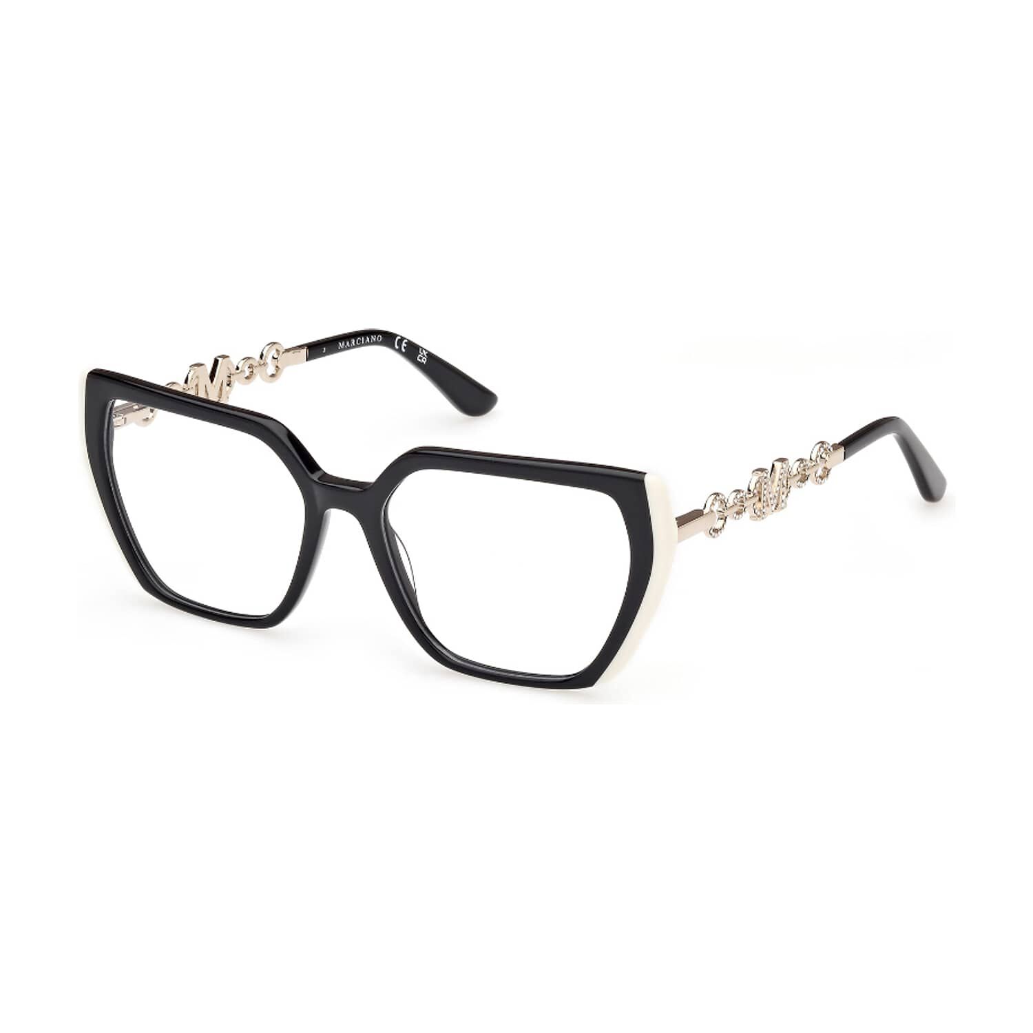 Lentes &Oacute;pticos Negro Brillante Guess By Marciano image number 1.0