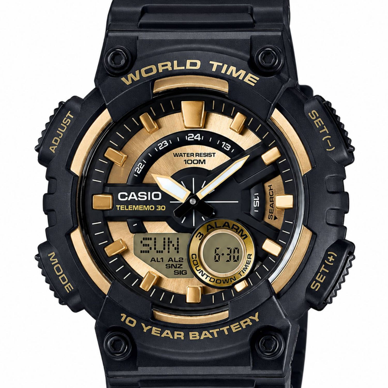 Reloj Hombre Casio Aeq-110bw-9avdf image number 0.0