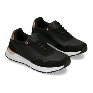 Zapatilla Urbana Mujer Negro Kimera