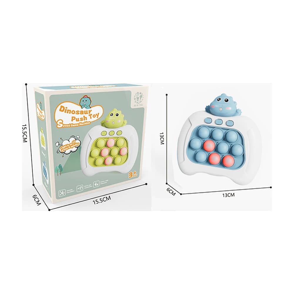 Juego Electronico Pop Its Juguete Antiestres Dinosaurio image number 2.0
