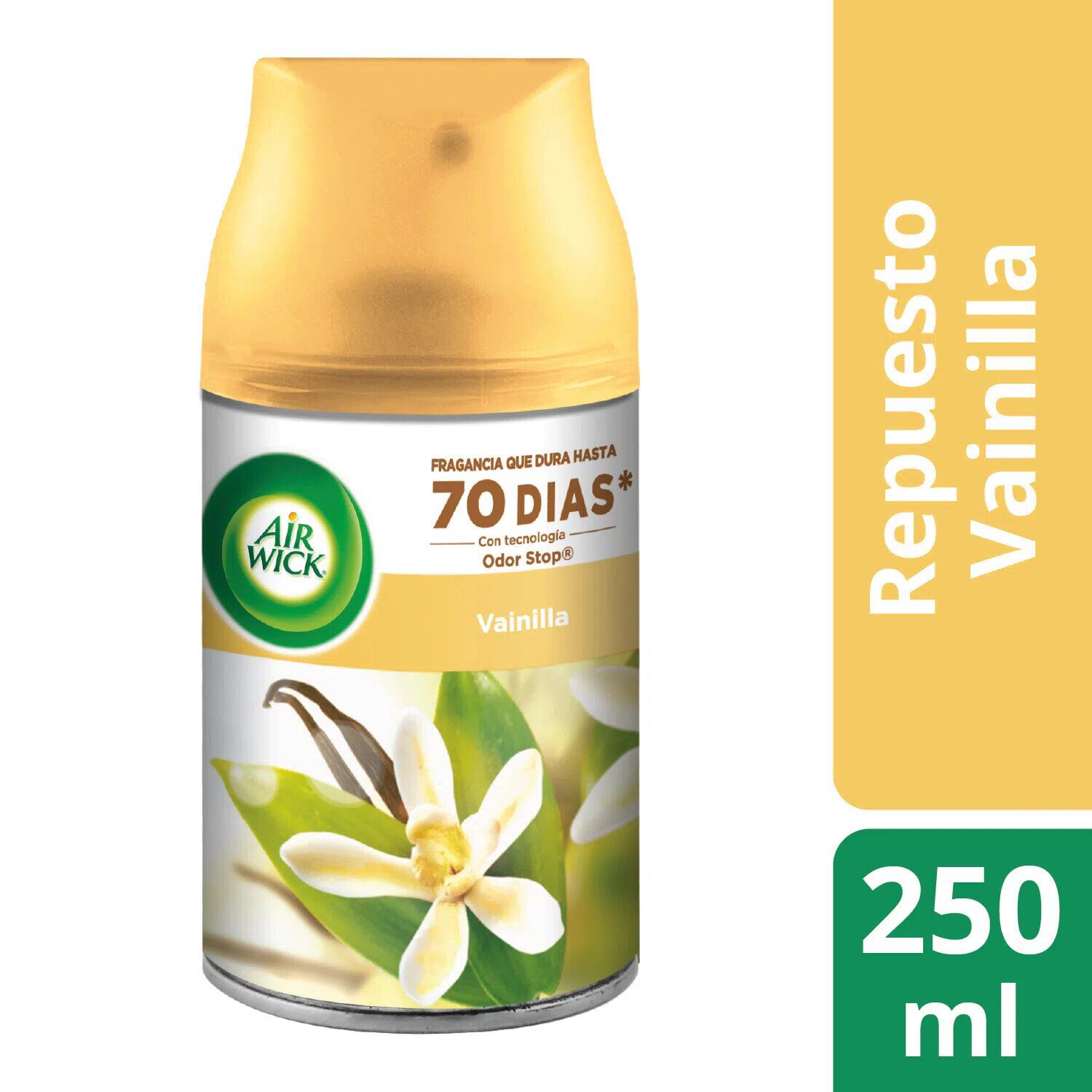 Desodorante Ambiental Autom&aacute;tico Freshmatic Repuesto 250ml Vainilla - Air Wick image number 0.0