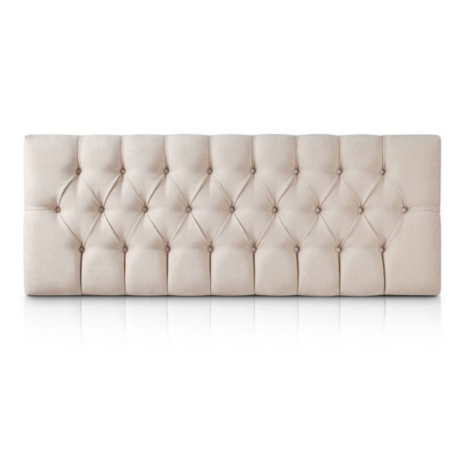 Respaldo Capitone Antonia Hvm 2p Blanco Invierno image number 1.0