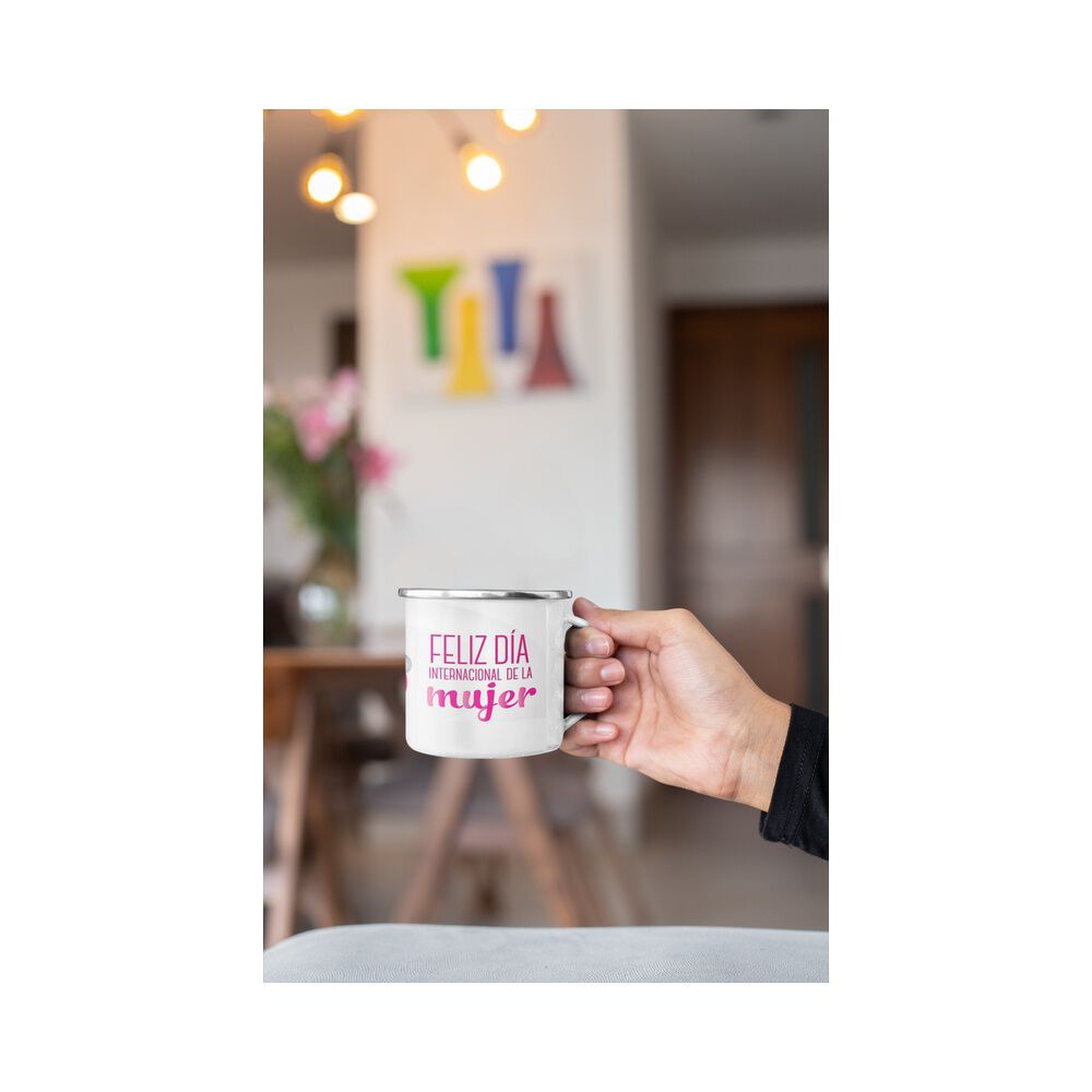 Taza Enlozada Lechera Dia De La Mujer 8 De Marzo image number 2.0