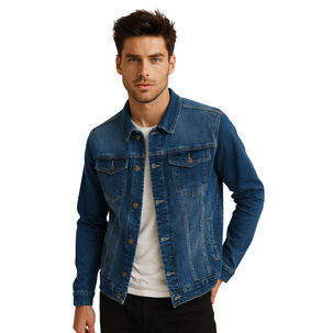 Chaqueta Denim Clasica Hombre