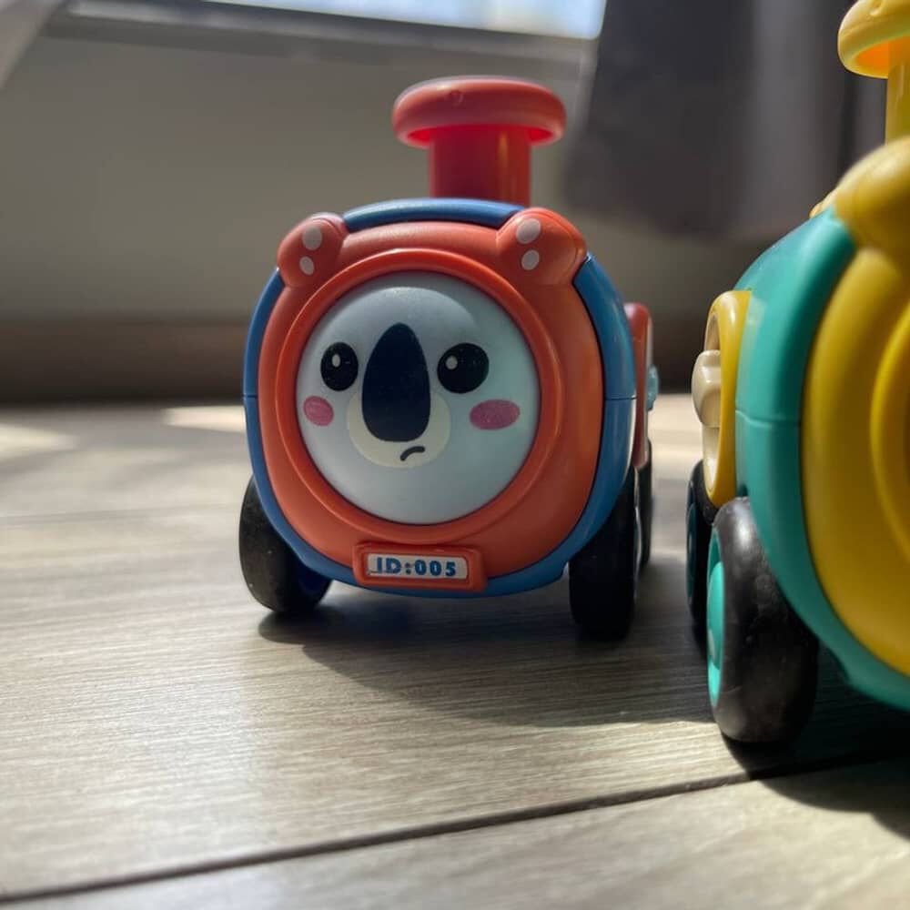 Juguete Set 3 Trenes Beb&eacute;s Animales Interactivo image number 4.0