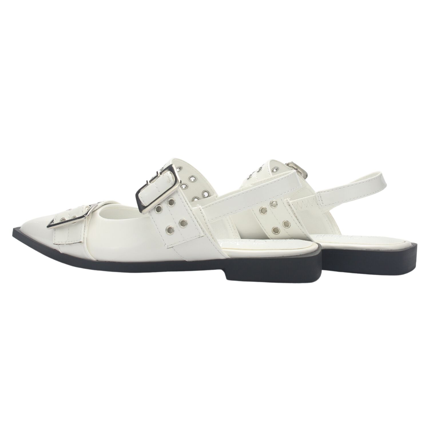 Ballerina Mujer Chalada Slik-21 Blanco Casual image number 7.0