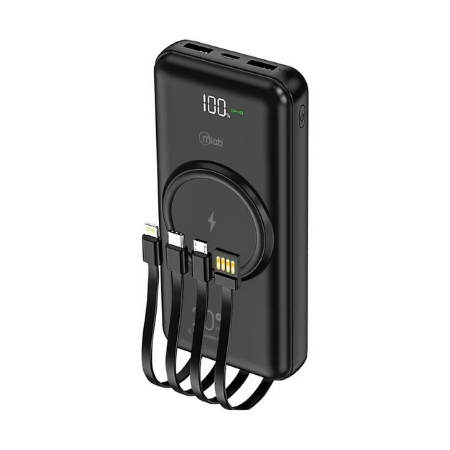 Powerbank Cargador Portatil 20000mah 4c 2.4a image number 1.0