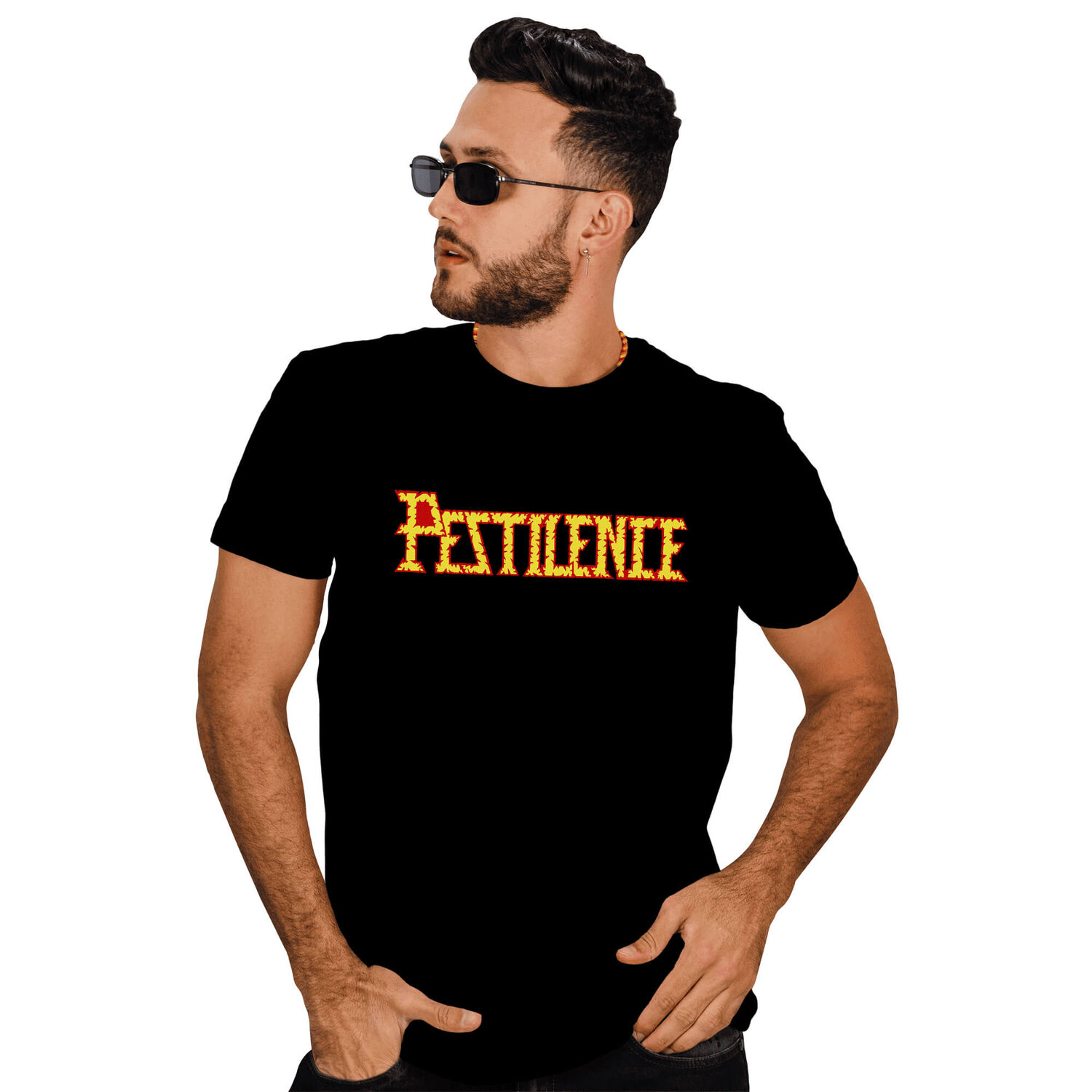 Polera Hombre Pestilence Metal Rock image number 0.0