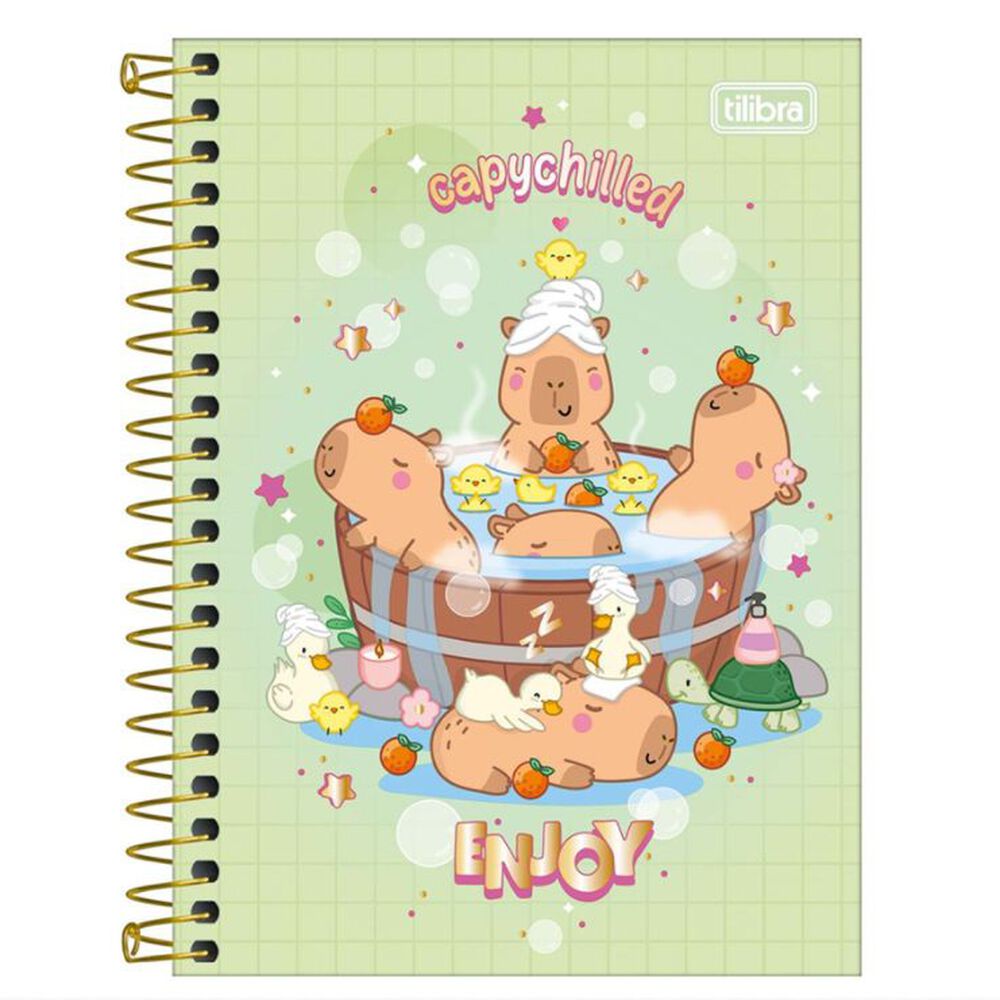 Cuaderno Universitario Capyclub 100hj Tilibra image number 2.0