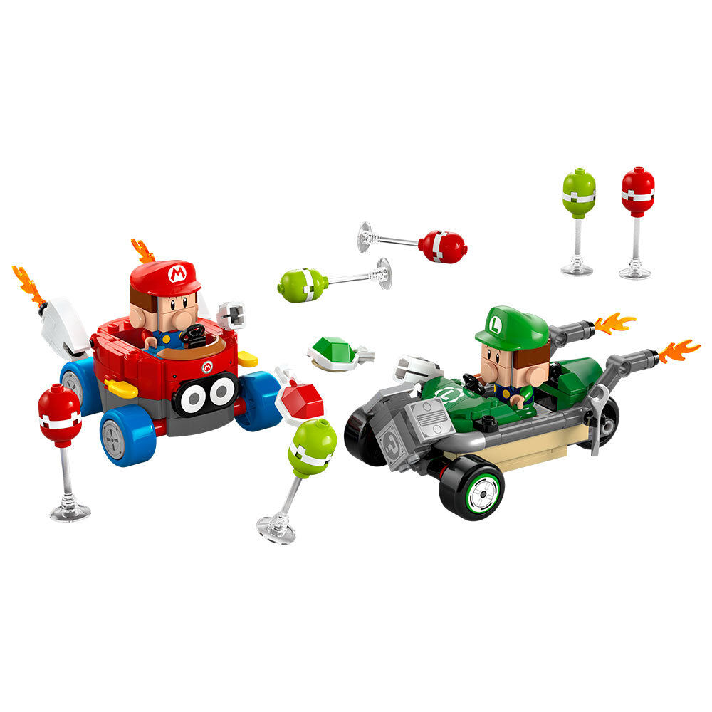 Lego Super Mario Kart: Bebé Mario Vs. Bebé Luigi - 72034 image number 1.0
