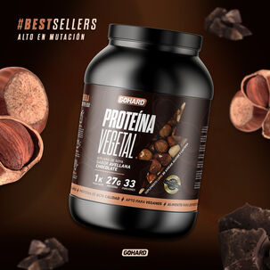 Proteína Vegetal Soya Gohard 1kg Sabor Avellana Chocolate