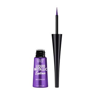 Delineador De Ojos Metalizado Purpura