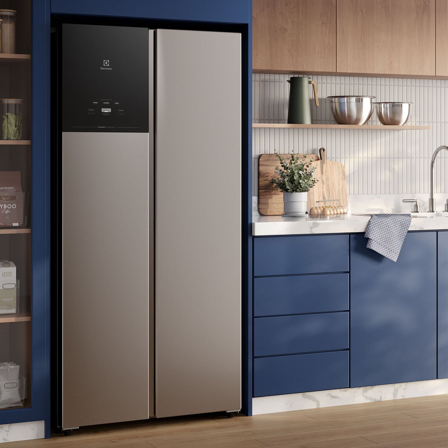 Refrigerador 440l No Frost Side By Side Inverter Es40s image number 5.0
