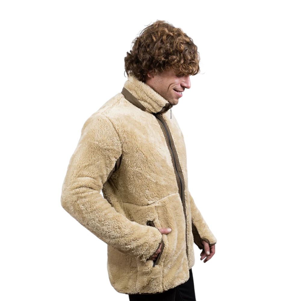 Chaqueta Shaggy Lander Taupe Hombre Falcone image number 2.0