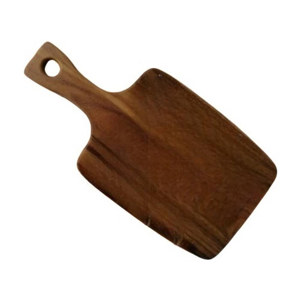 Tabla Rustica De Picar Nativos Forma Rectangular Con Mango Mcb006 image number 1.0