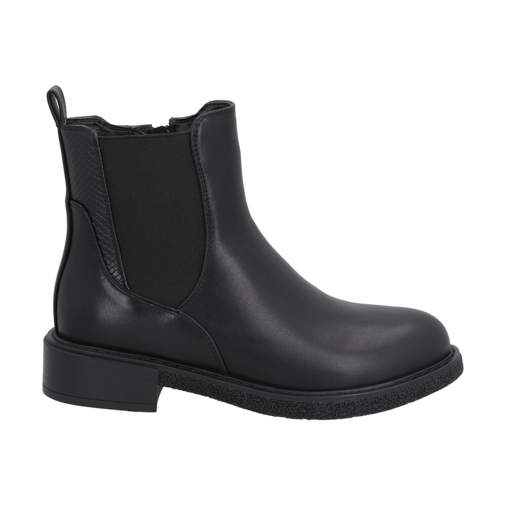 Botin Mujer Negro City Police image number 0.0