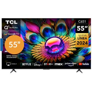 Qled 55" TCL C651 / Ultra HD 4K / Smart TV