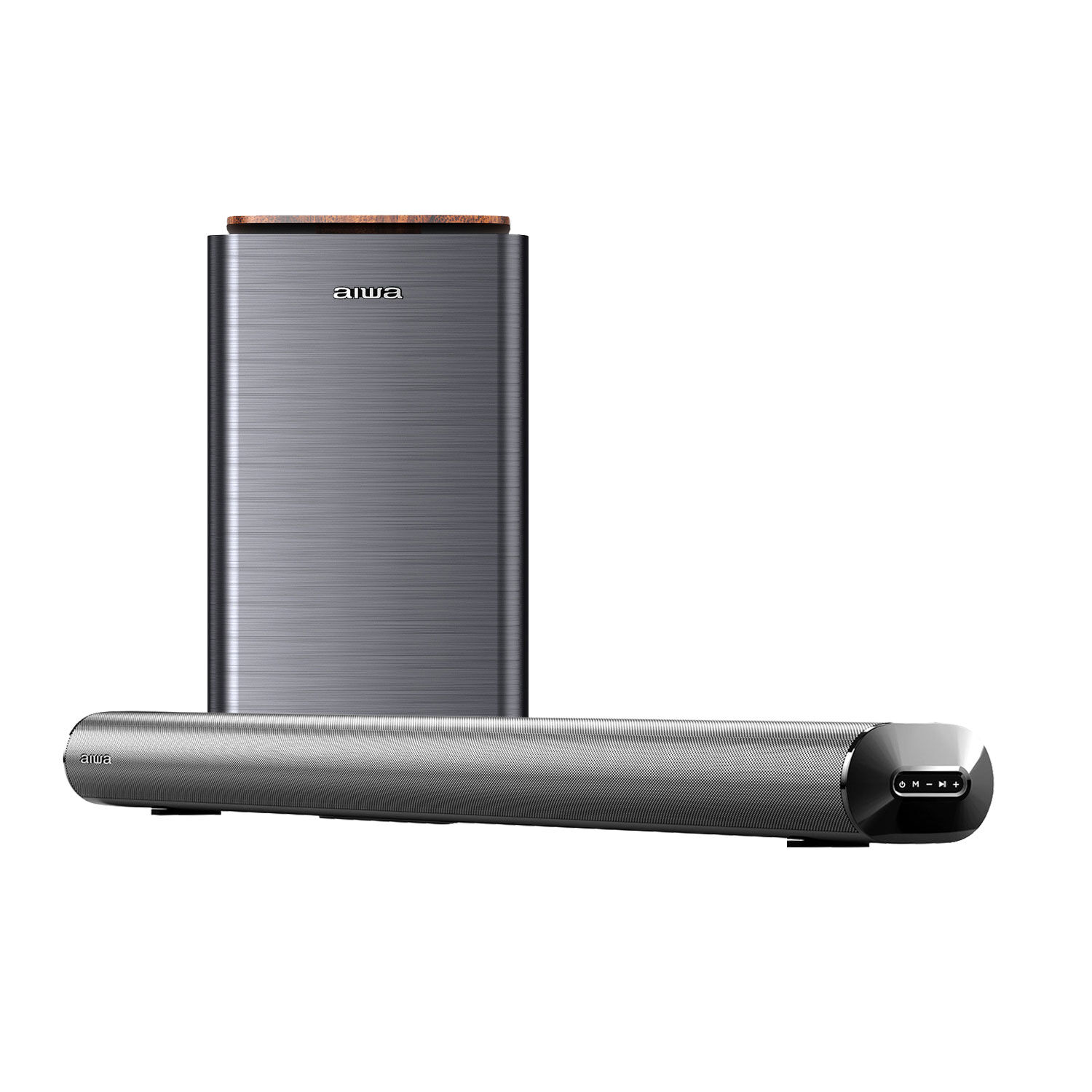 Barra De Sonido Con Subwoofer Inal&aacute;mbrico Wireless 1600w Aiwa Awsbh23ww image number 0.0