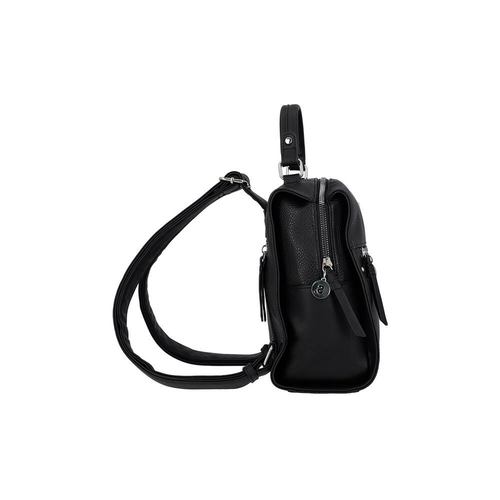 Mochila Mujer Secret Melrose Negro image number 5.0