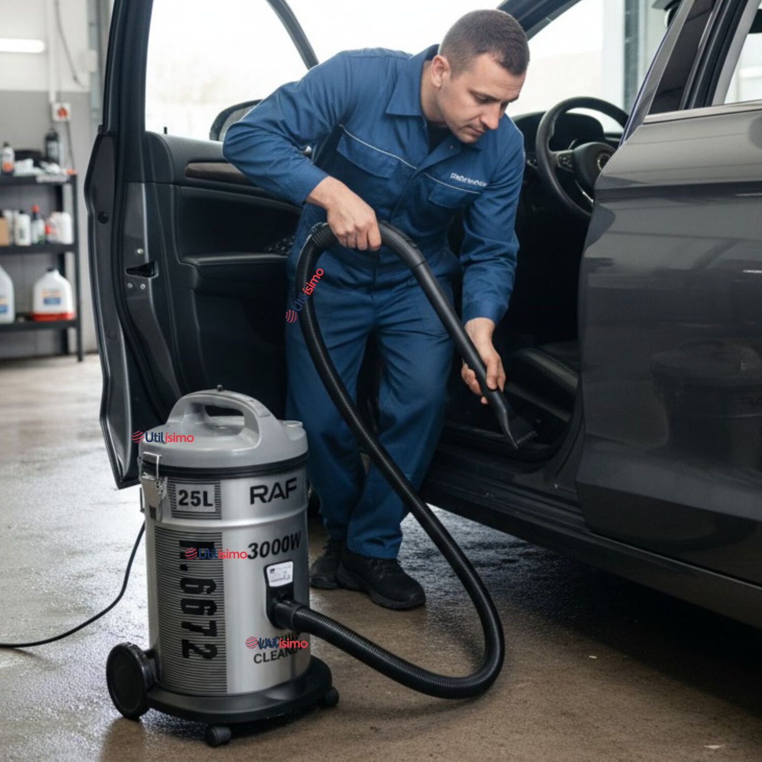 Aspiradora Vacuum Cicl&oacute;nica Succi&oacute;n Fuerte 3000w Potente 25 Litros image number 0.0