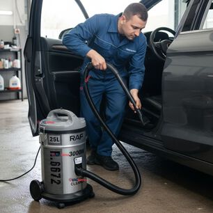 Aspiradora Vacuum Cicl&oacute;nica Succi&oacute;n Fuerte 3000w Potente 25 Litros