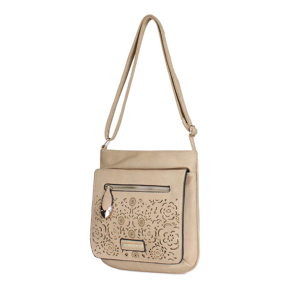 Cartera Flower Beige Carven image number 1.0