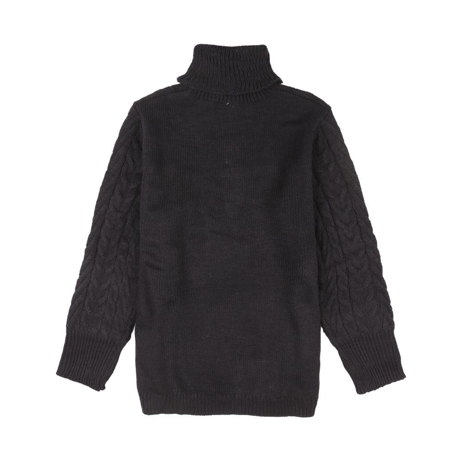 Sweater Trenzado Manga Larga Cuello Alto Beatle Mujer Geeps image number 1.0