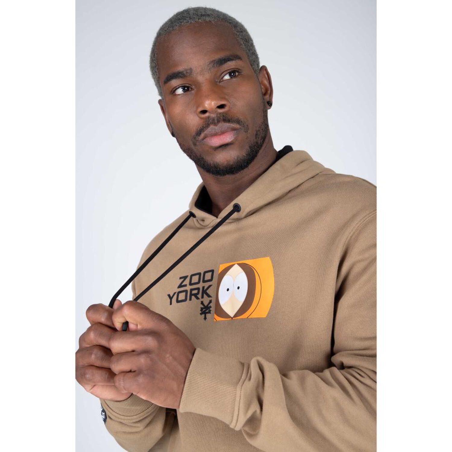 Poler&oacute;n Hood Cuello Redondo Con Capucha Hombre Zoo York image number 3.0
