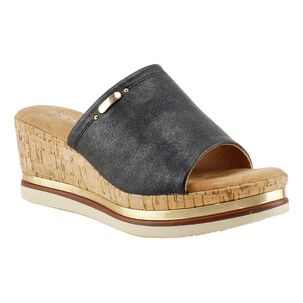 Sandalia Mujer New Walk Sandalia Negro