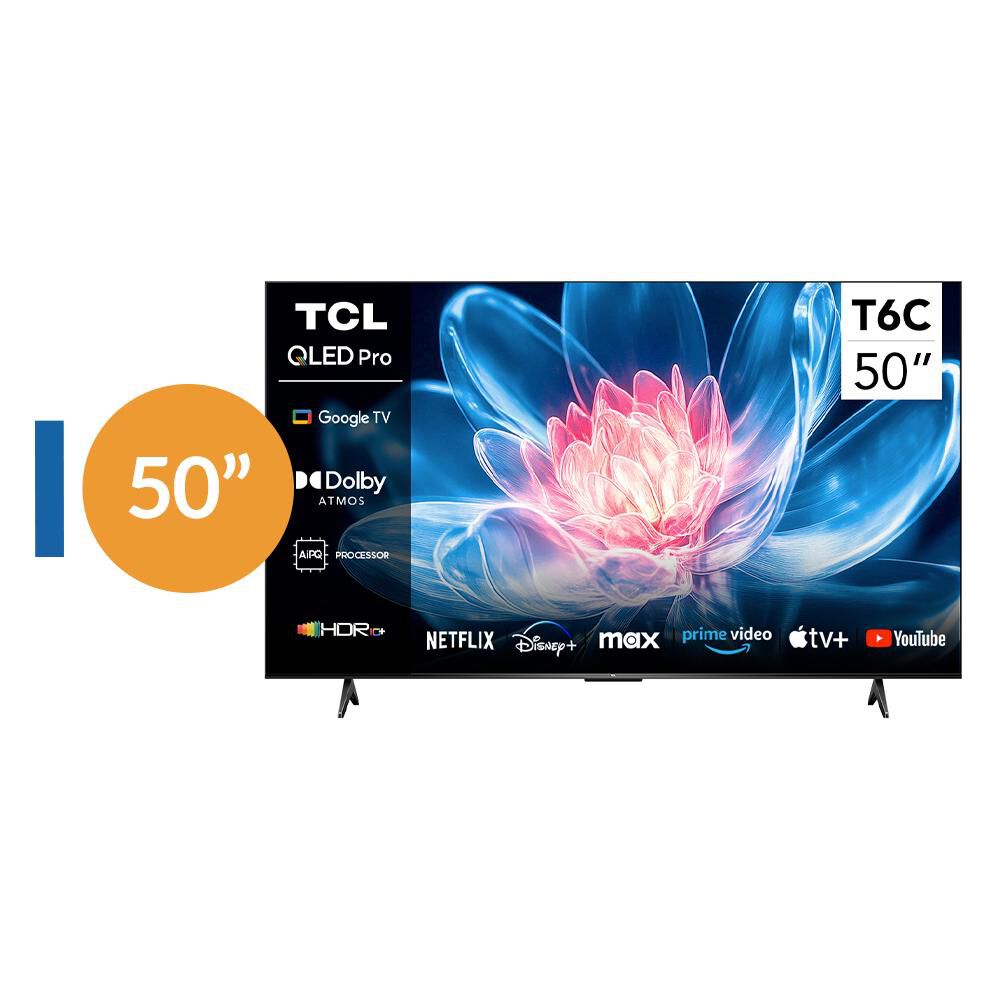 Qled 50" TCL 50T6C / Ultra HD 4K / Smart TV