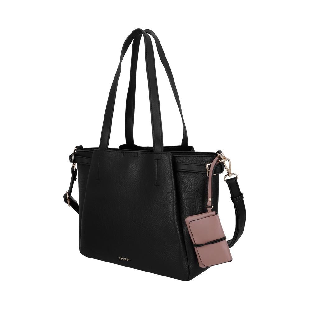 Cartera De Hombro Secret Zamora St6 L Negro image number 1.0