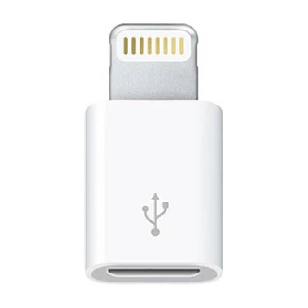 Adaptador Para Iphone Lightning Otg De 8 Pines Macho A Micro Usb V8 Hembra image number 1.0