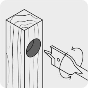 Juego De Brocas Planas Para Madera, 6 Piezas, Truper J-bpt-6