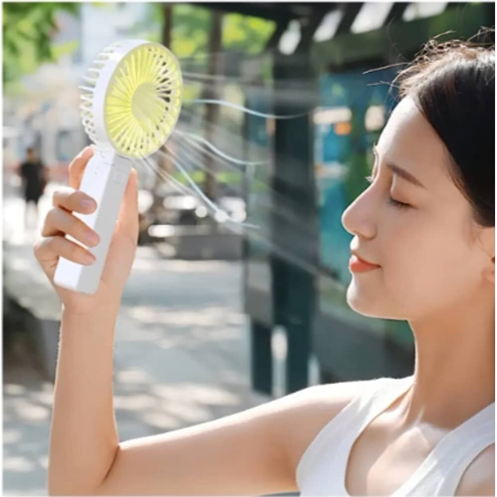 Ventilador De Mano Escritorio Recargable image number 2.0