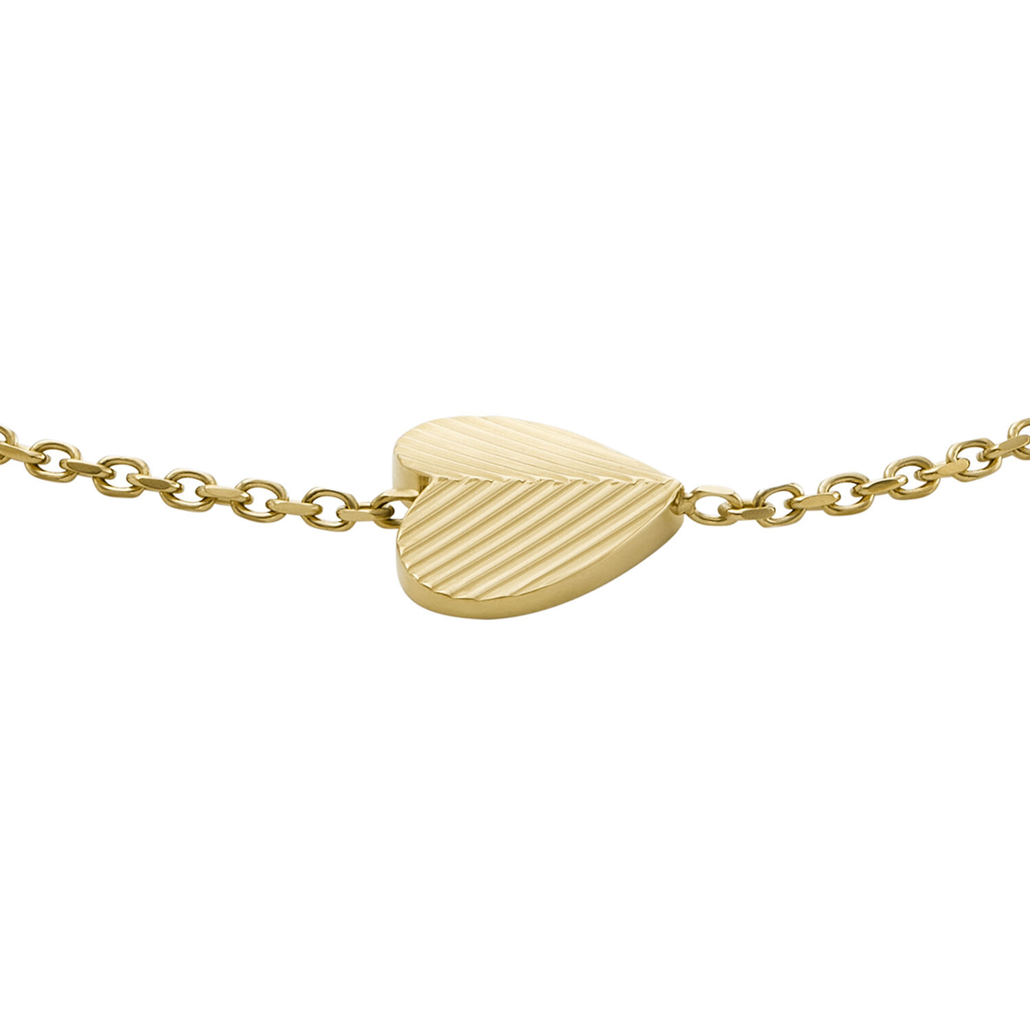 Pulsera Fossil Jf04653710 Dorado Mujer image number 2.0