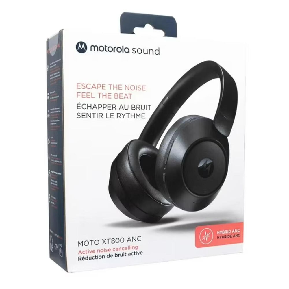 Audifonos Bluetooth Overear Negro Moto Xt800 Anc image number 2.0