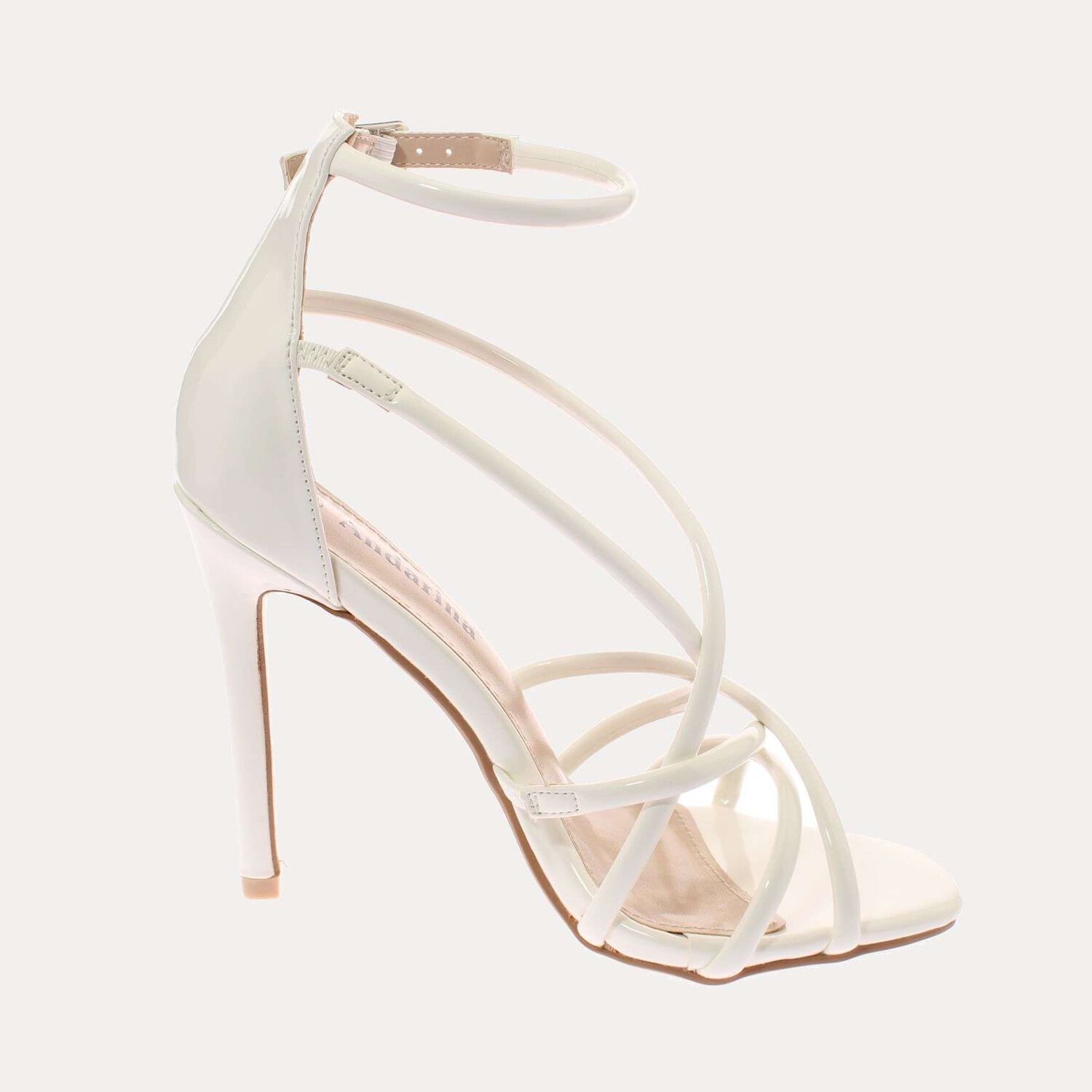 Zapato Tac&oacute;n Blanco Andarina Art. 5s276awhite image number 3.0