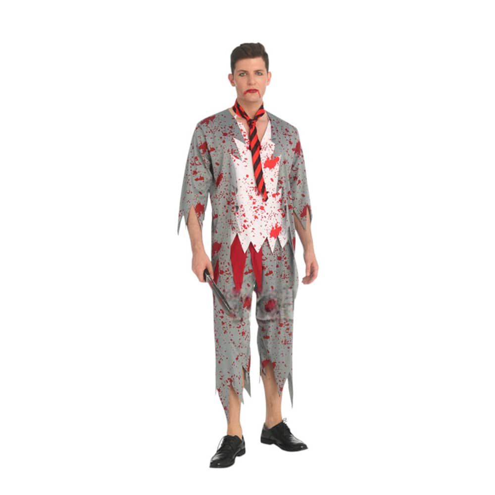 Disfraz Cosplay Zombie Adulto Escolar image number 0.0