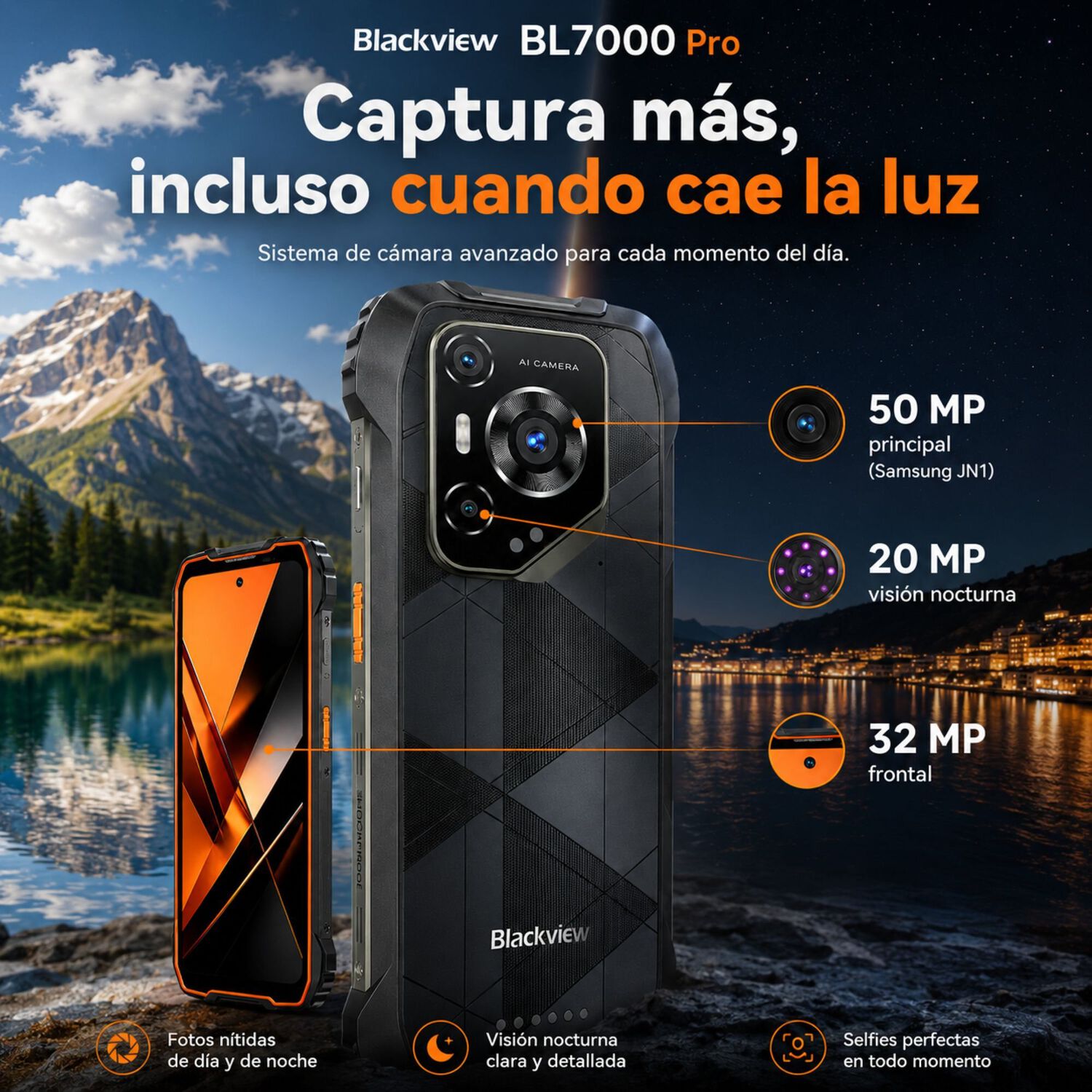 Celular Rugged Blackview Bl7000 Pro 5g 512gb 32gb Ram image number 6.0