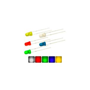 Kit 50 Diodos Leds De 5mm Ultrabrillantes