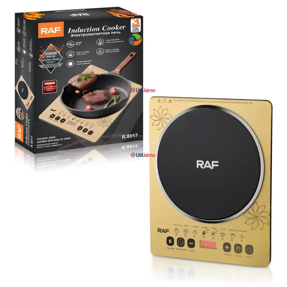Cocina Encimera Eléctrica De Inducción 1 Plato Portátil 2000w image number 0.0