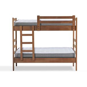 Camarote Desmontable Zen + Colchones Best Resortes 1 Plaza Madera