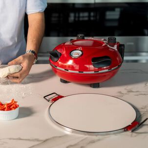 Horno El&eacute;ctrico Para Pizza Ravello Rojo Fdv