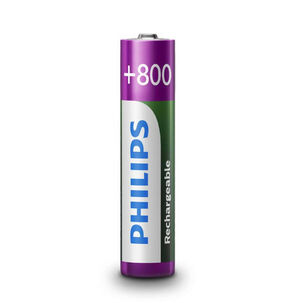 Philips Pila Recargable Ni-mh Ready Aaa 800 Mah Blister 2 Pcs