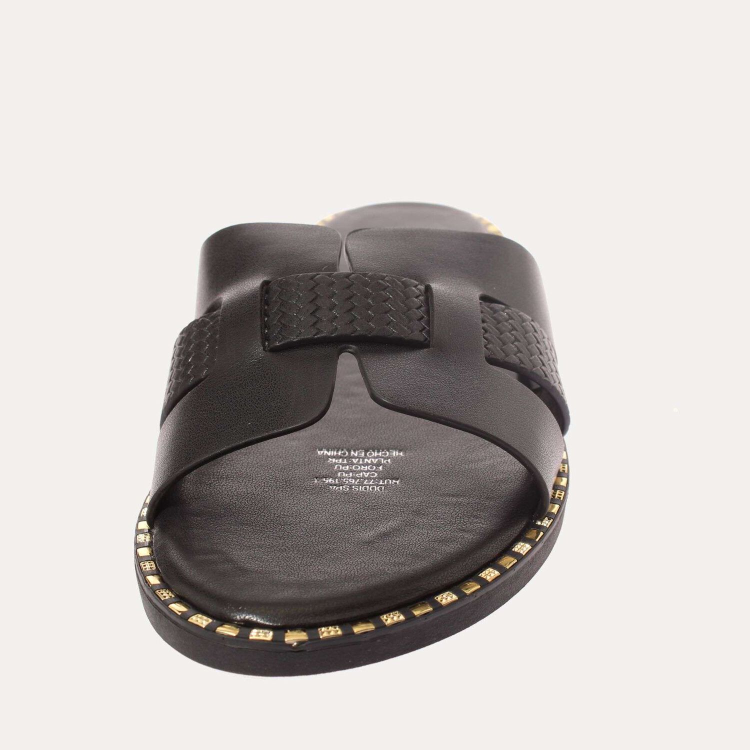 Sandalia Negro V&iacute;a Franca Art. 5kd71black image number 2.0