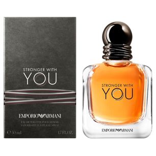 Perfume Hombre Stronger With You Armani / 50 Ml / Eau De Toilette