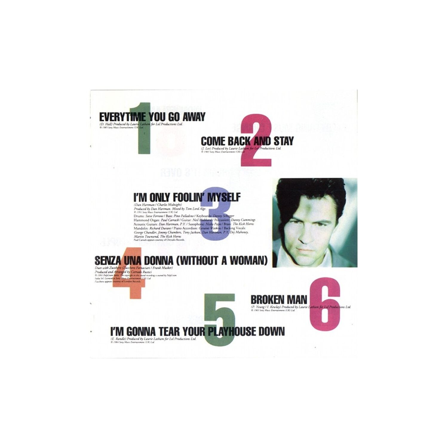 Paul Young - From Time To Time: Singles Collection | Cd image number 4.0